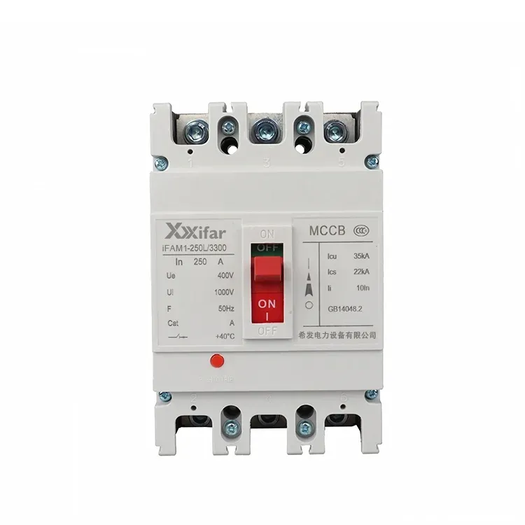 200a 4p Tpn Mccb 50ka Typ stały