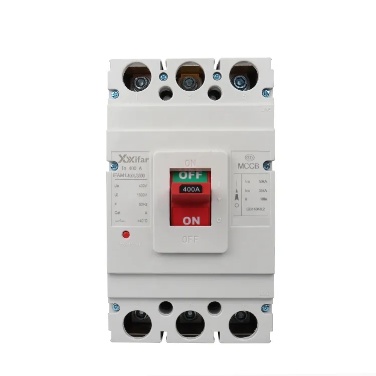 Wyłącznik automatyczny DC 250a 4p Mccb w obudowie elektrycznej