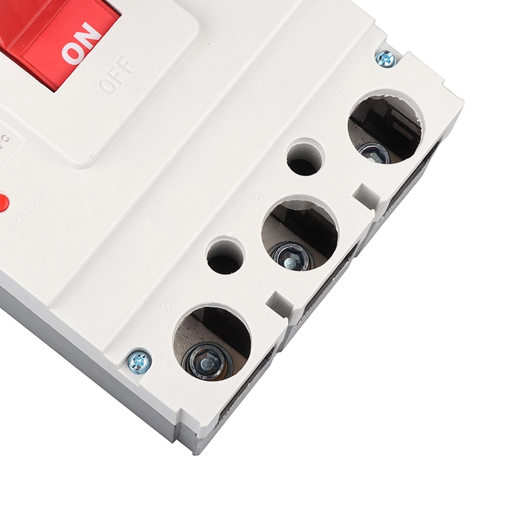 Wyłącznik automatyczny DC 250a 4p Mccb w obudowie elektrycznej