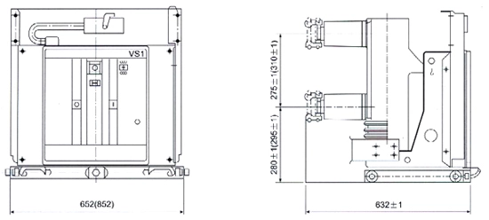 11kv Vcb Electrical Vacuum Ckt Breaker